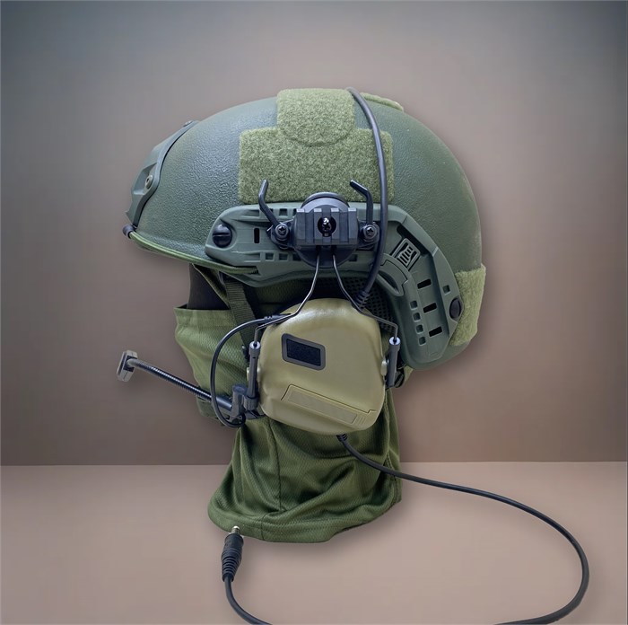 Активные радиофицированные наушники на шлем "M32" TM-1110 - фото 12027