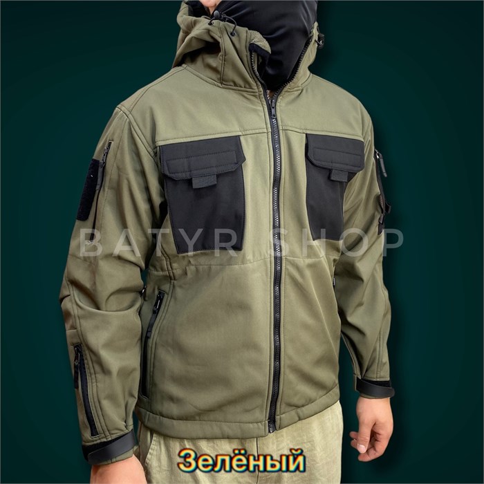Тактическая софтшел куртка "Mark 1" (с капюшоном) sb7qAnnnglXODllE1mVOl2 - фото 12581