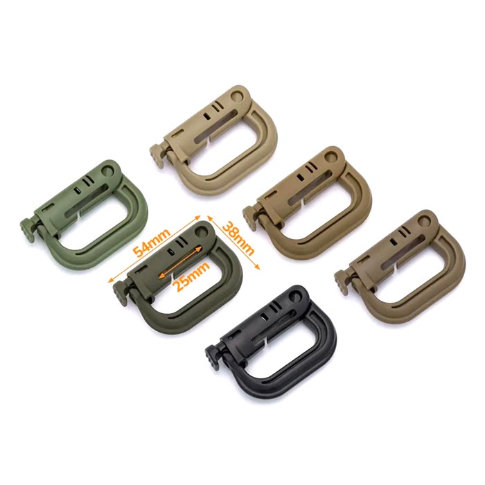 Пластиковый карабин "A08" TM-A008